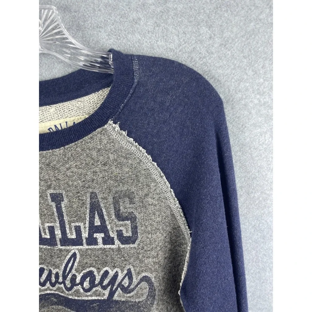 Dallas Cowboys Legends Collection Sweatshirt Men's M Gray Long Sleeve Pullover‎